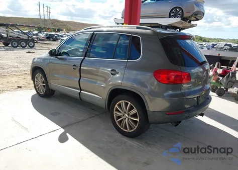 2012 Volkswagen Tiguan Se из США, поврежденный, VIN WVGAV7AX6CW001838